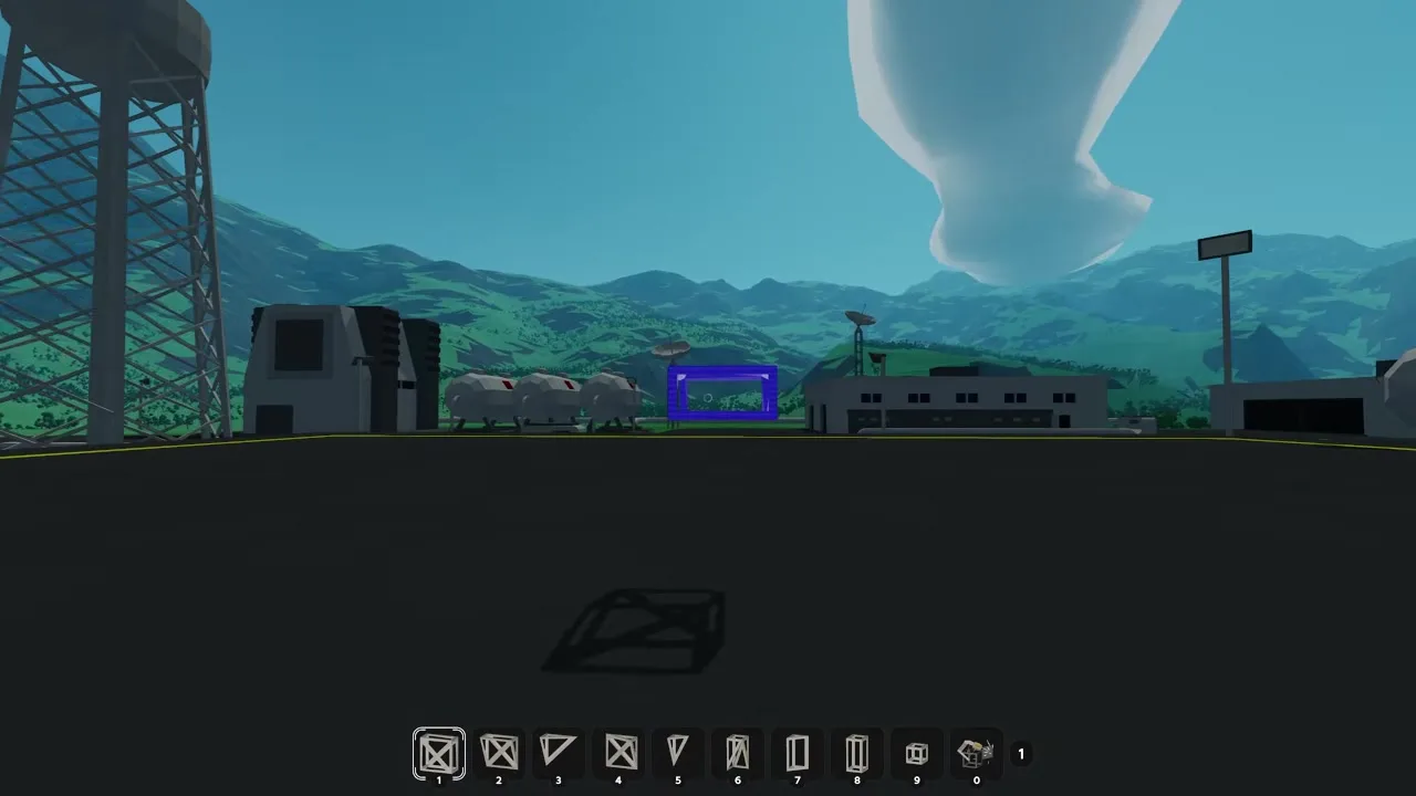 Approximately Up Earth garage ship build