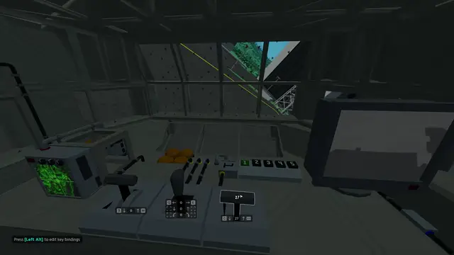 Approximately Up co-op crew flying one modular ship