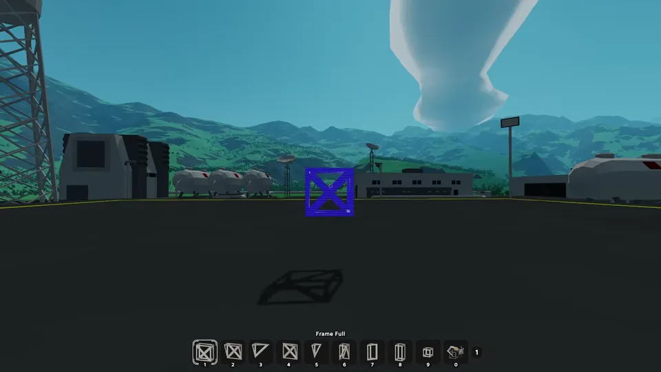 Approximately Up wiring thrusters batteries and sensors
