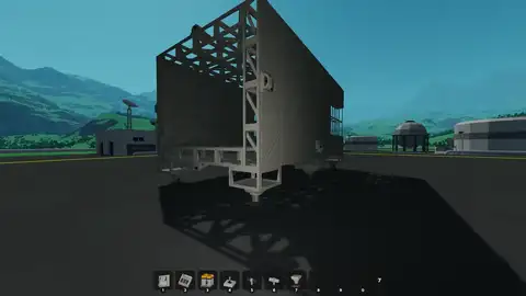 Approximately Up RCS thrusters adjusting attitude